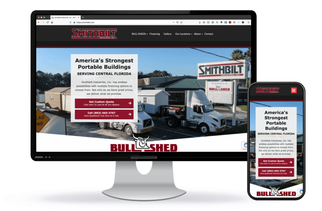 Smithbilt Website Example Site
